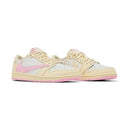 Travis Scott x Air Jordan 1 Low Sail Tropical Pink Shy Pink Muslin