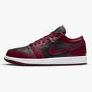 Air Jordan 1 Low Cherrywood Black Maroon