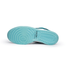 Futura Laboratories x Nike SB Dunk Low White and Geode Teal