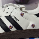 Adidas Samba OG White Floral Embroidery