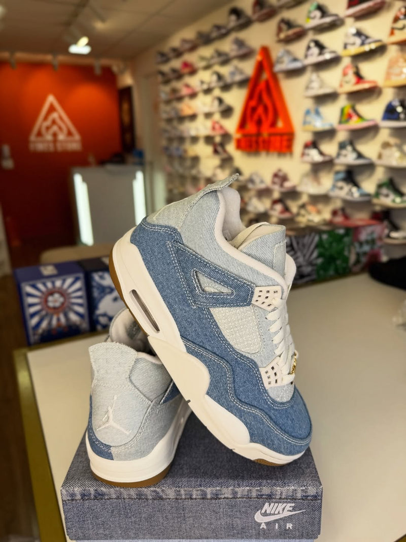 Air Jordan 4 Retro TEX Denim Worn Blue