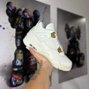 Air Jordan 4 Metallic Gold