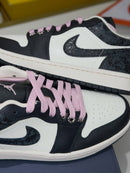 Air Jordan 1 Low Black Crackl