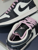 Air Jordan 1 Low Black Crackl