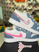 Air Jordan 1 Low Denim Sequin