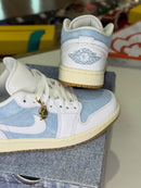 Air Jordan 1 Low Denim Worn Blue