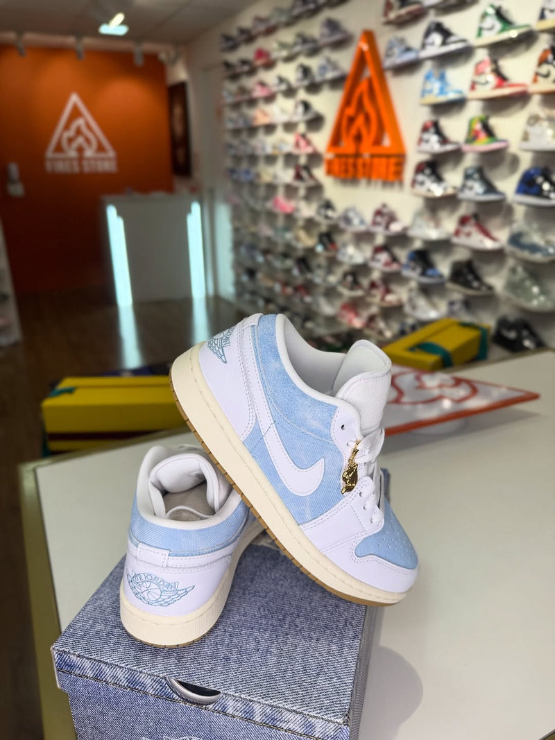 Air Jordan 1 Low Denim Worn Blue