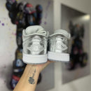 Air Jordan 1 Low Metallic Silver