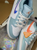 Air Jordan 1 Low GS Ocean Bliss White