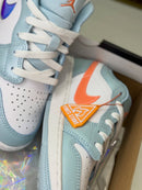 Air Jordan 1 Low GS Ocean Bliss White