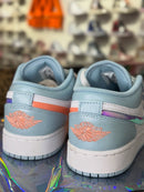 Air Jordan 1 Low GS Ocean Bliss White