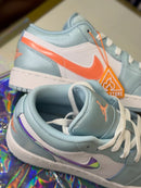 Air Jordan 1 Low GS Ocean Bliss White
