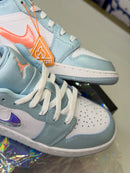 Air Jordan 1 Low GS Ocean Bliss White