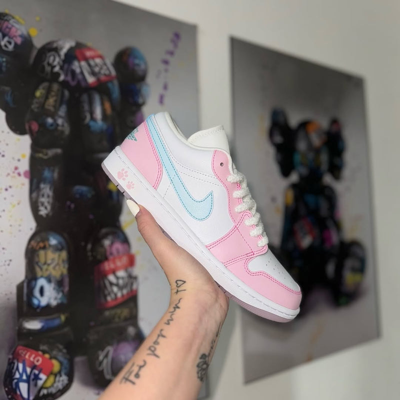 Air Jordan 1 Low Paw Print