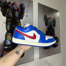 Air Jordan 1 Low Sport Blue Gym Red