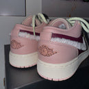 Jordan 1 Low SE Fur Swoosh Pink Oxford