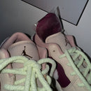 Jordan 1 Low SE Fur Swoosh Pink Oxford