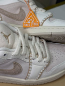 Air Jordan 1 Low Tie Beige