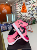Air Jordan 1 Mid Coral Chalk