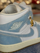 Air Jordan 1 Mid Denim Blue