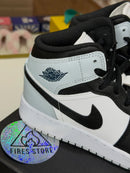 Air Jordan 1 Mid "Black/Aura/Squadron Blue"