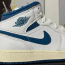 Air Jordan 1 Mid Industrial Blue