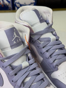 Air Jordan 1 Mid Lilac Purple