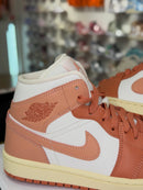 Air Jordan 1 Mid Madder Root Muslin