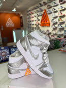 Air Jordan 1 Mid Metallic Silver