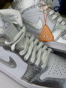 Air Jordan 1 Mid Metallic Silver