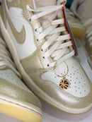 Air Jordan 1 Mid Metallic Team Gold