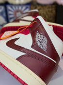 Air Jordan 1 Mid Sail Mystic Coconuy Re