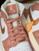 Air Jordan 1 Mid SE Red Stardust White