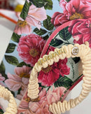 Dolce&Gabbana x Havaianas Chinelo Top Florals Rosa Ballet