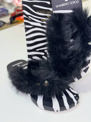 Dolce&Gabbana x Havaianas Chinelo Top Faux Fur