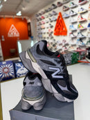 New Balance 9060 Black Castlerock Red
