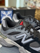 New Balance 9060 Black Castlerock Red