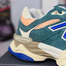 New Balance 9060 Spruce Peach Blossom Team Royal