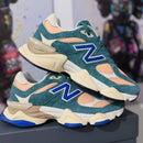 New Balance 9060 Spruce Peach Blossom Team Royal