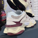 New Balance 9060 Linen Burgundy