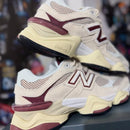 New Balance 9060 Linen Burgundy