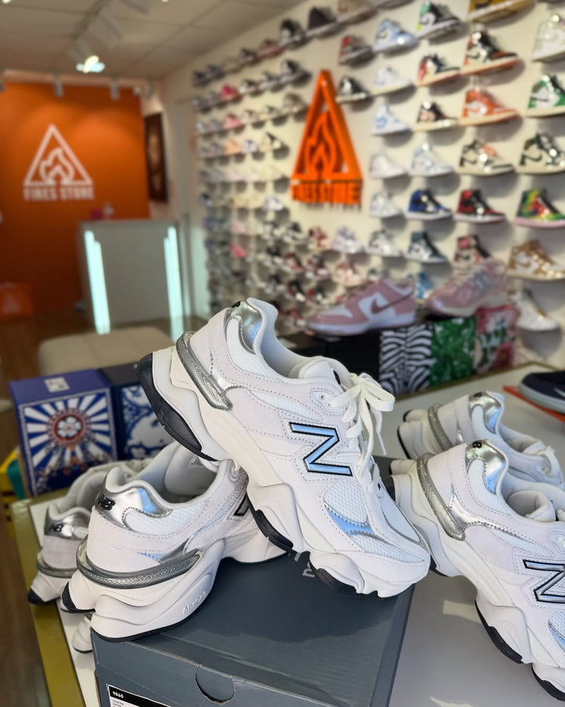 New Balance 9060 Metallic Silver