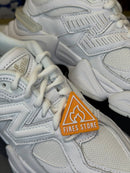 New Balance 9060 Triple White