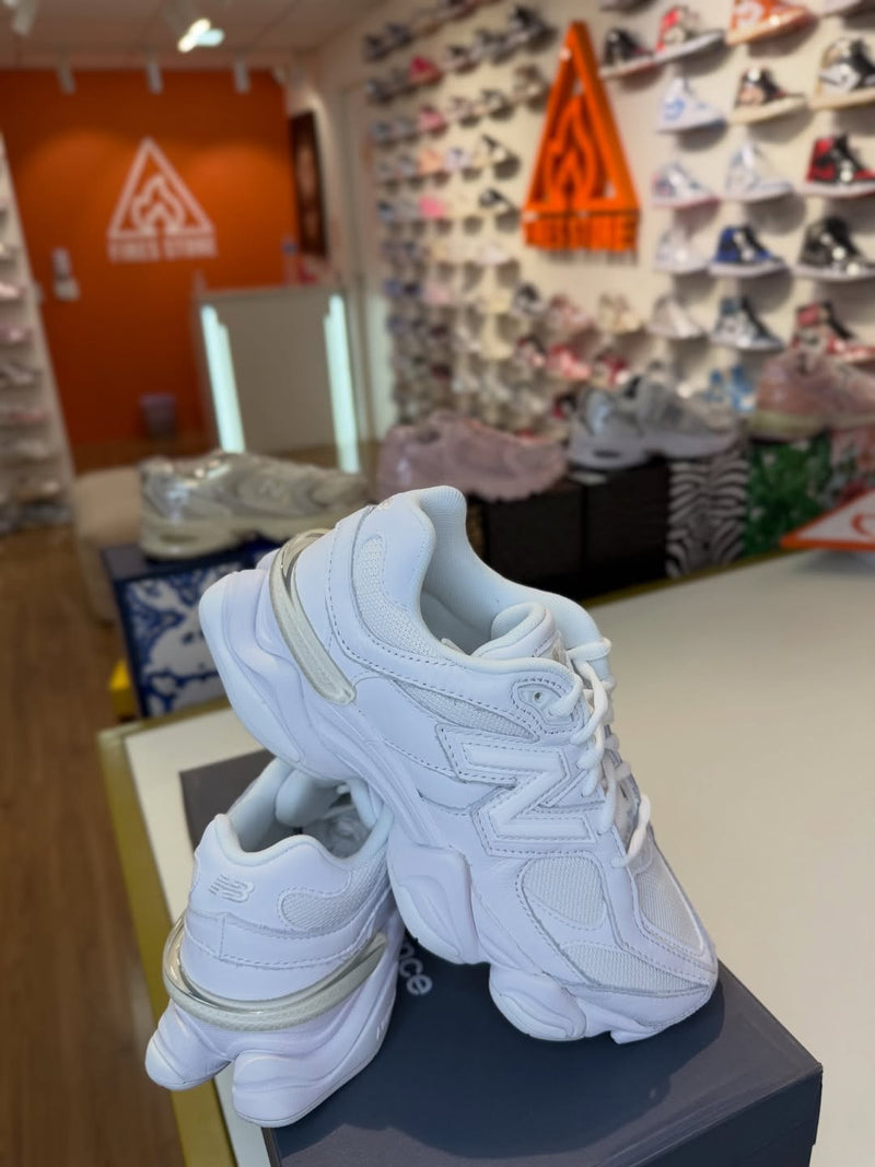 New Balance 9060 Triple White